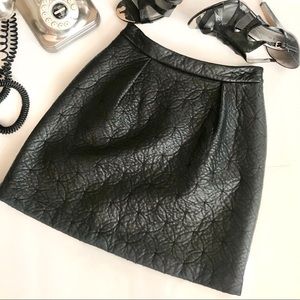 Halogen | faux leather skirt